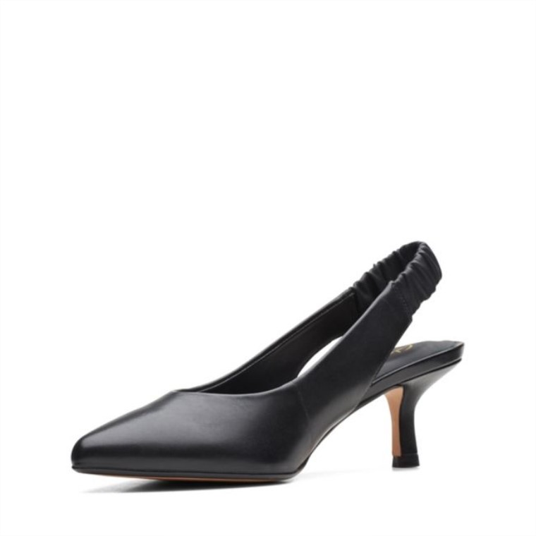 Bandolera Violeta 55 Cuero Negro Cuero Negro Clarks