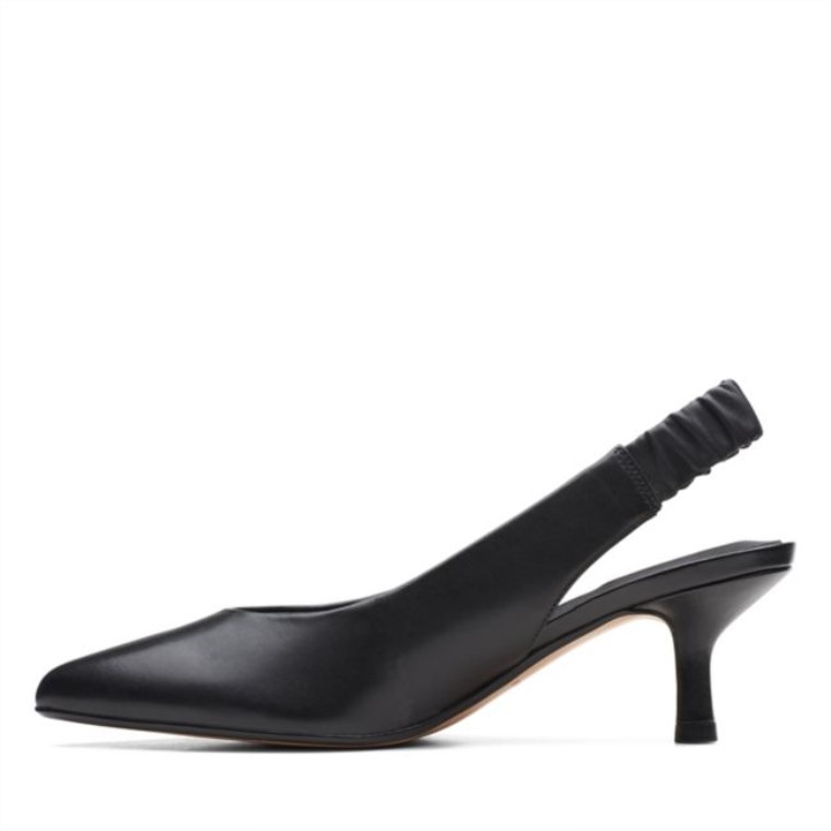 Bandolera Violeta 55 Cuero Negro Cuero Negro Clarks