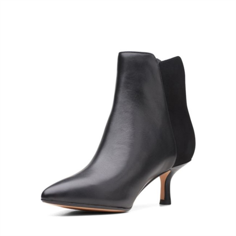 Violeta 55 Cremallera Negro Negro Clarks