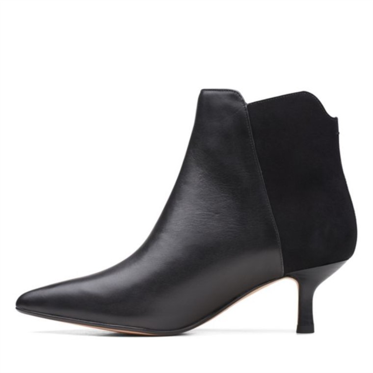 Violeta 55 Cremallera Negro Negro Clarks