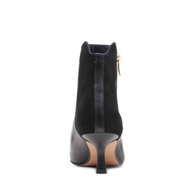 Violeta 55 Cremallera Negro Negro Clarks