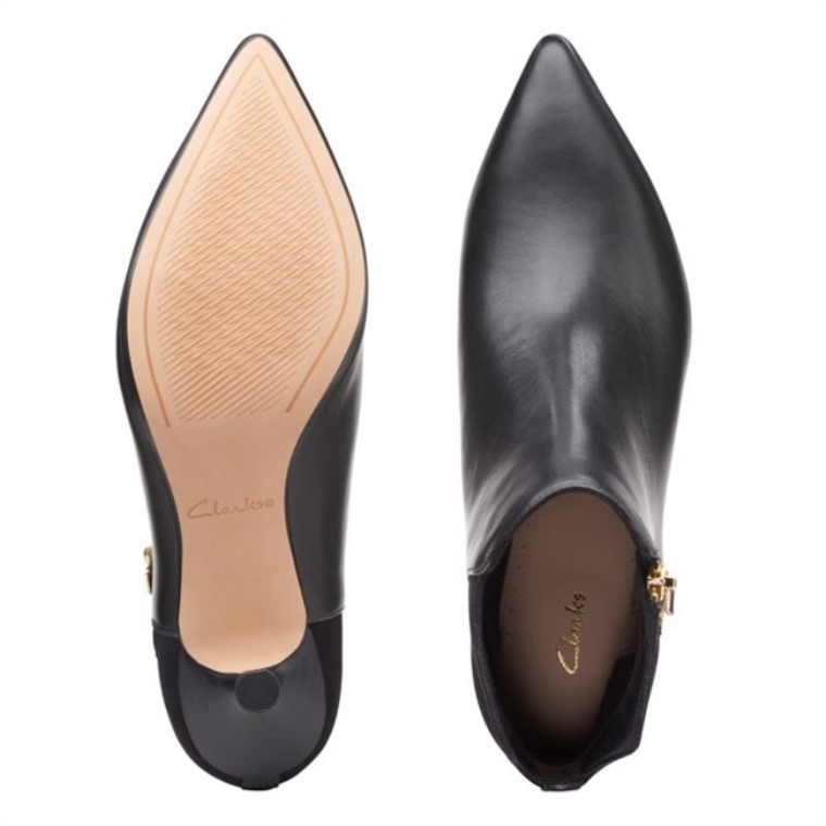 Violeta 55 Cremallera Negro Negro Clarks
