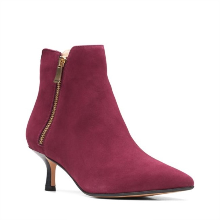 Violeta 55 Cremallera Ante Merlot Ante Merlot Clarks