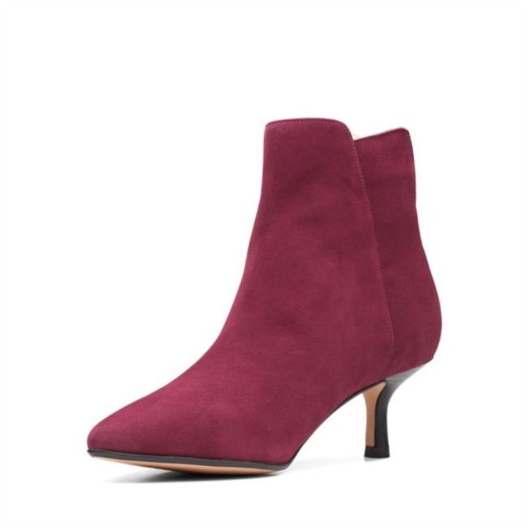 Violeta 55 Cremallera Ante Merlot Ante Merlot Clarks