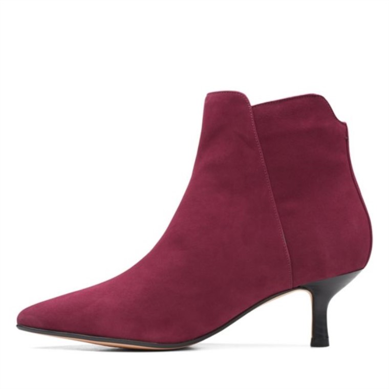 Violeta 55 Cremallera Ante Merlot Ante Merlot Clarks