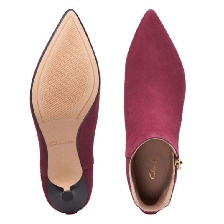 Violeta 55 Cremallera Ante Merlot Ante Merlot Clarks