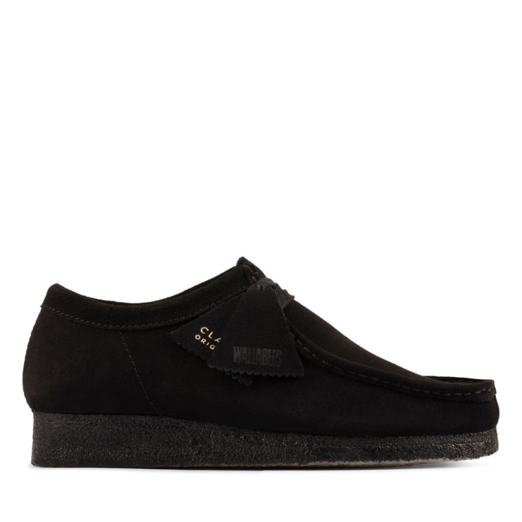 Wallabee Ante Negro Ante Negro Clarks