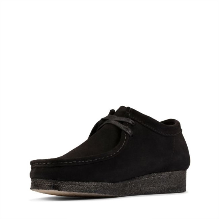 Wallabee Ante Negro Ante Negro Clarks