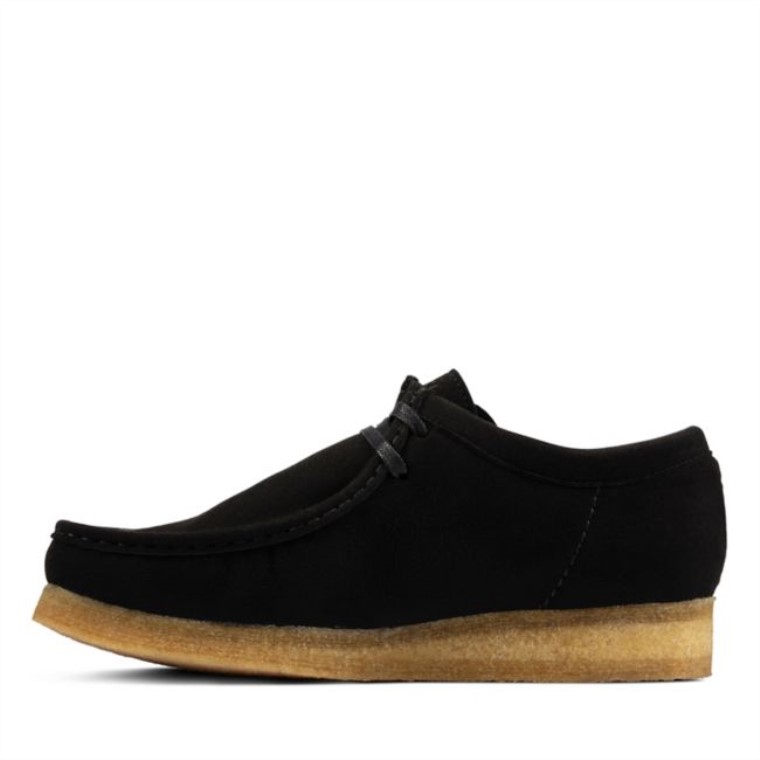 Wallabee Negro Vegano Clarks Negros Veganos