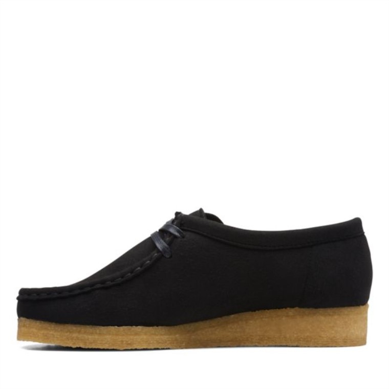 Wallabee Negro Vegano Clarks Negros Veganos