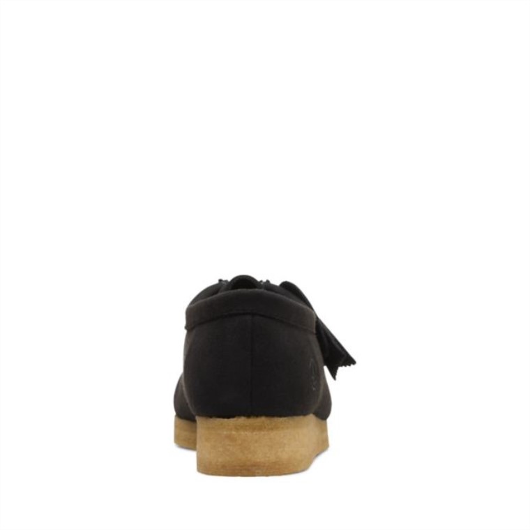 Wallabee Negro Vegano Clarks Negros Veganos