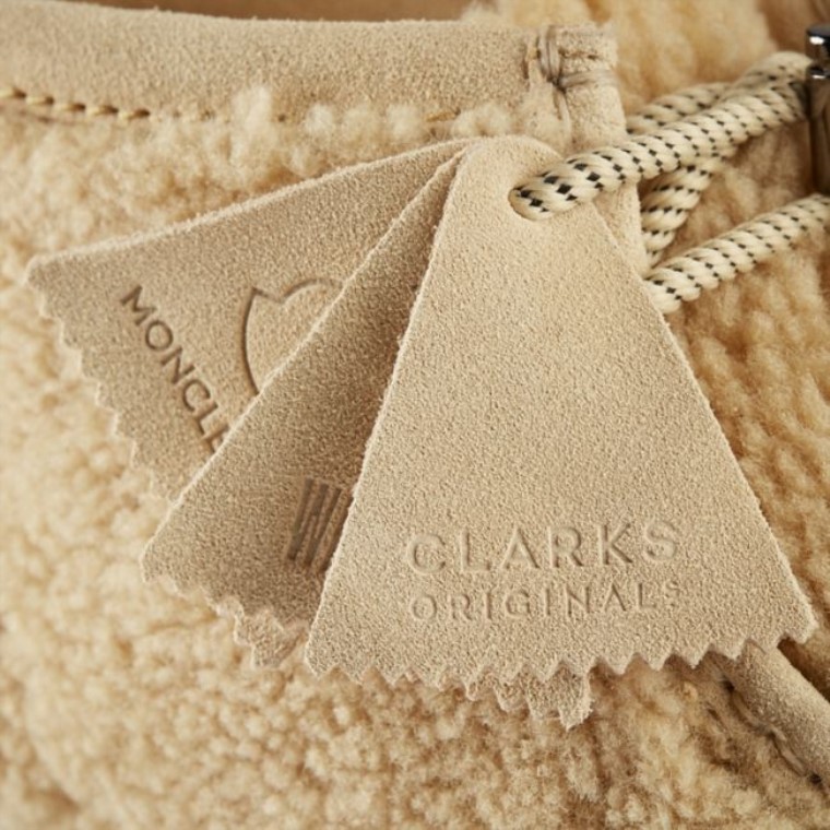 Botas Wallabee Lana Beige Clarks Lana Beige