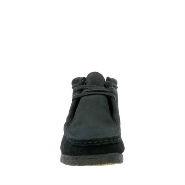 Bota Wallabee Ante Negro Ante Negro Clarks