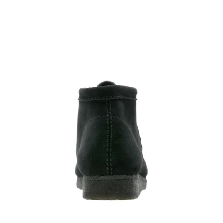 Bota Wallabee Ante Negro Ante Negro Clarks
