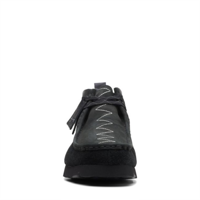 Bota Wallabee Gore-tex Black Combi Suede Black Combi Suede Clarks