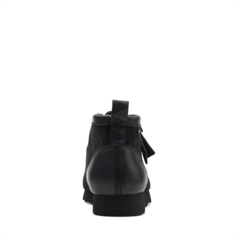 Bota Wallabee Gore-tex Black Combi Suede Black Combi Suede Clarks