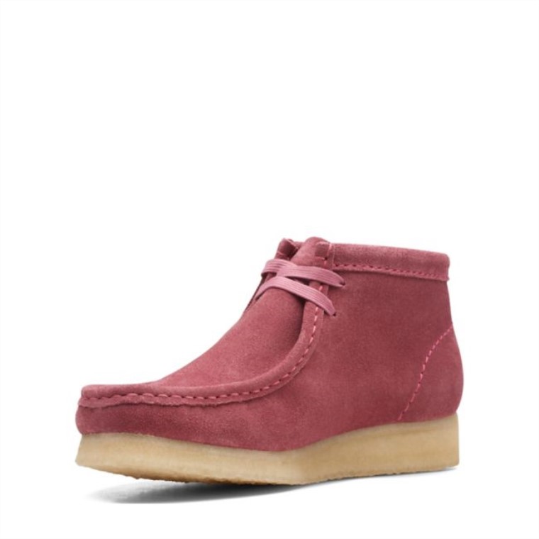 Rosa Gamuza Rosa Wallabee Bota Rosa Clarks Rosa Gamuza Rosa