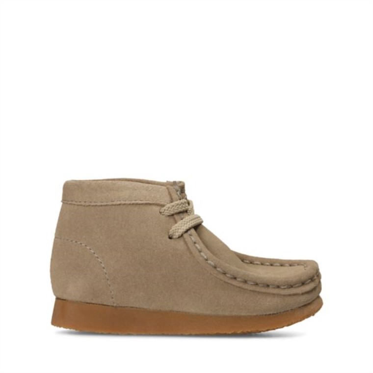 Wallabee Botas Gamuza Arena Clarks Gamuza Arena