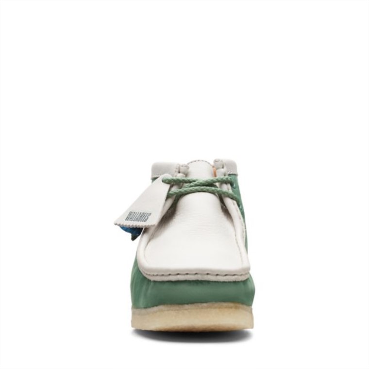 Wallabee Vcy Verde Nubuck Botas Clarks Verdes De Nubuck