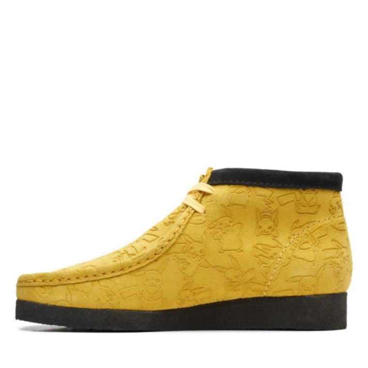 Bota Wallabee Yel Bajo En Relieve Yel Bajo En Relieve Clarks