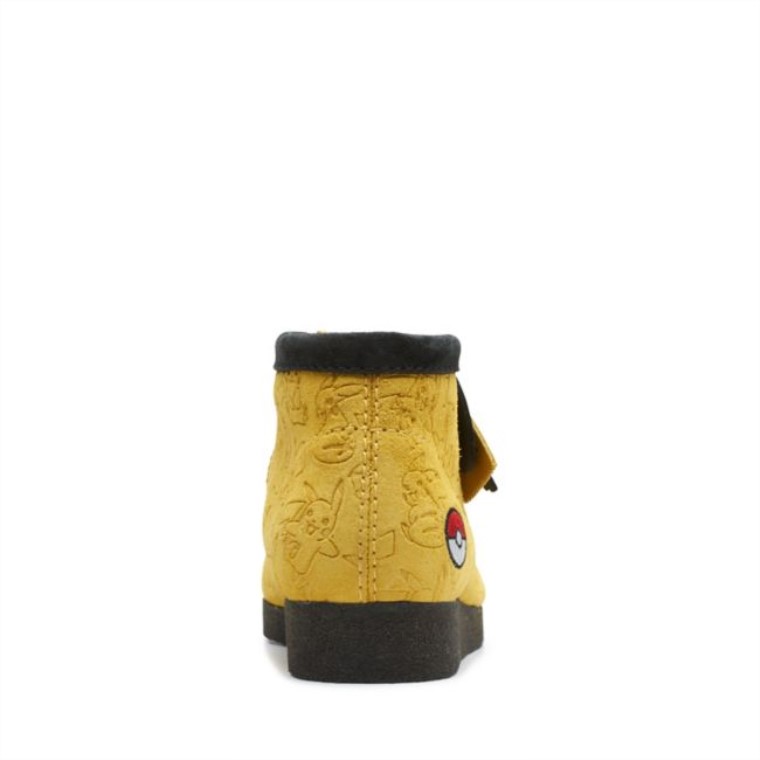 Bota Wallabee Yel Bajo En Relieve Yel Bajo En Relieve Clarks