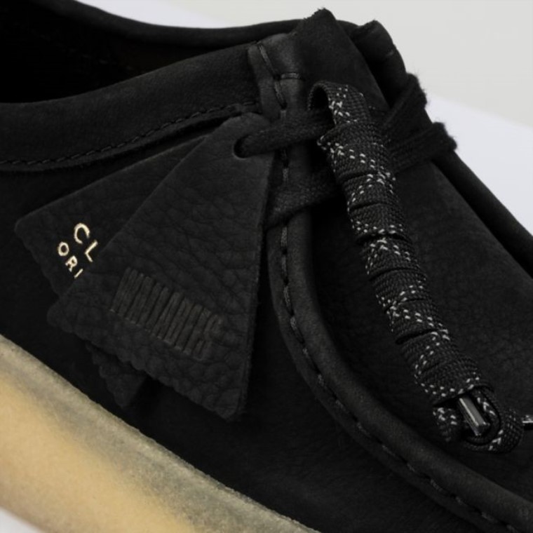 Copa Wallabee Nubuck Negro Clarks Nubuck Negro