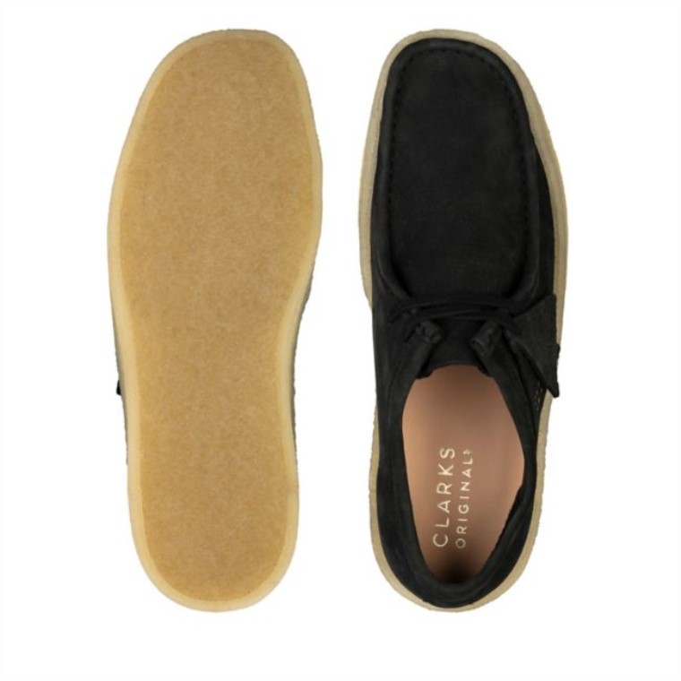 Copa Wallabee Nubuck Negro Clarks Nubuck Negro