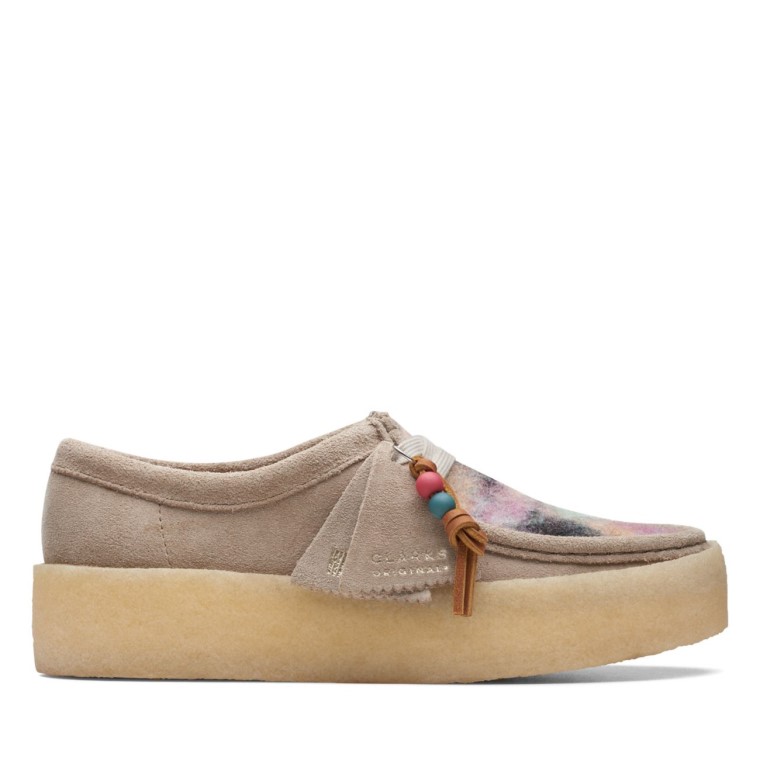 Taza Wallabee Combinación Gris Clarks