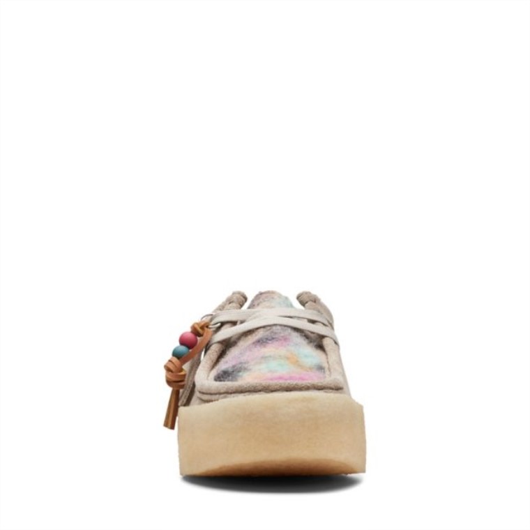 Taza Wallabee Combinación Gris Clarks