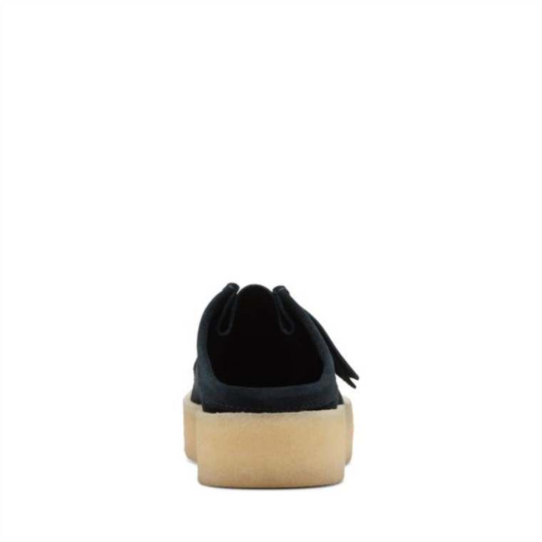 Taza Wallabee Lo Negro Gamuza Clarks Negro Gamuza
