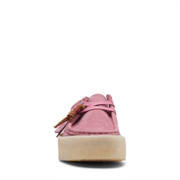 Copa Wallabee Nubuck Rosa Clarks Nubuck Rosa