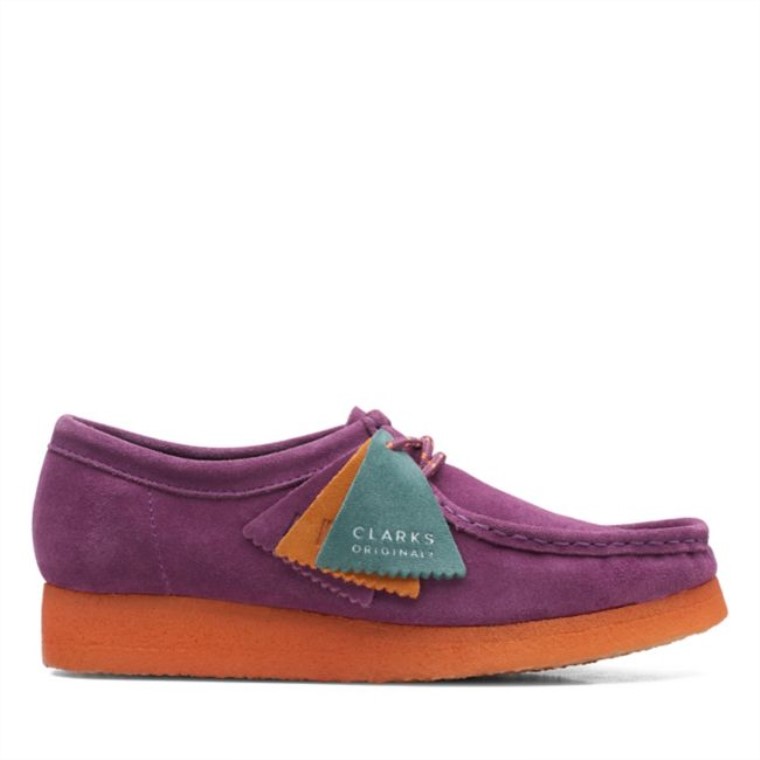 Wallabee Púrpura Sde Combi Púrpura Sde Combi Clarks