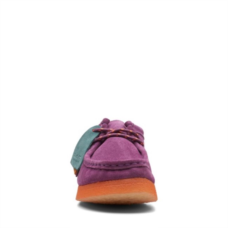 Wallabee Púrpura Sde Combi Púrpura Sde Combi Clarks