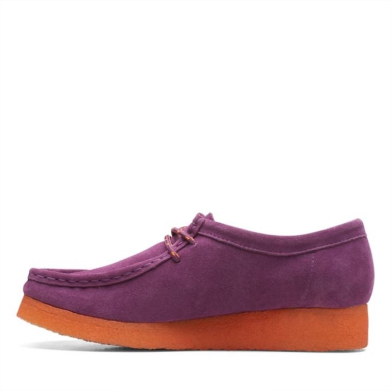 Wallabee Púrpura Sde Combi Púrpura Sde Combi Clarks