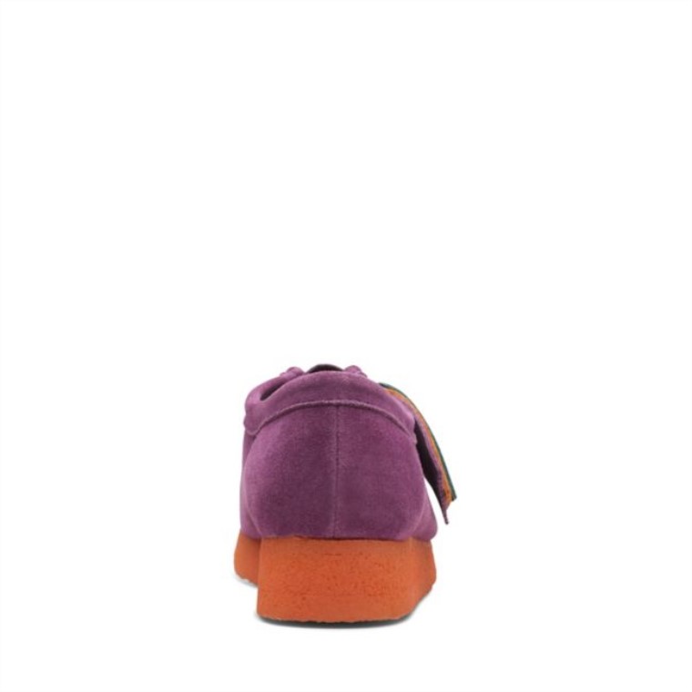 Wallabee Púrpura Sde Combi Púrpura Sde Combi Clarks