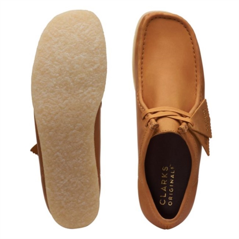 Bronceado Wallabee Clarks Bronceado