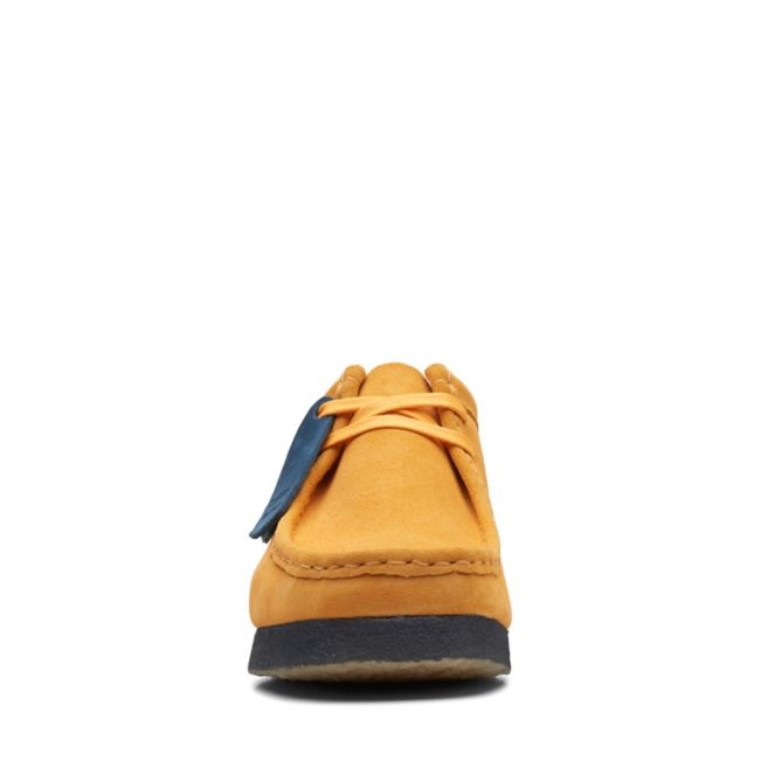 Wallabee Amarillo Bajo/azul Clarks Amarillo Bajo/azul