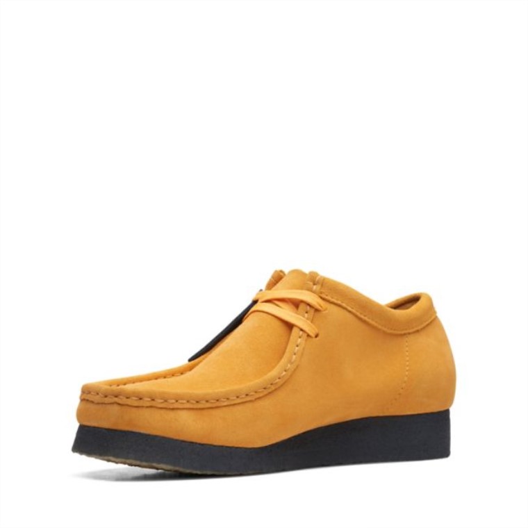 Wallabee Amarillo Bajo/azul Clarks Amarillo Bajo/azul