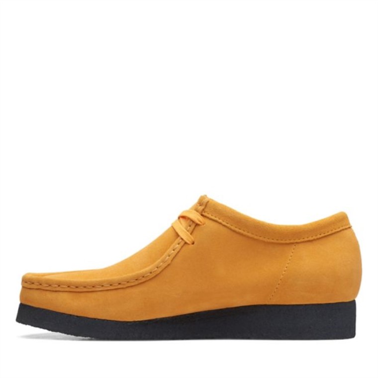 Wallabee Amarillo Bajo/azul Clarks Amarillo Bajo/azul
