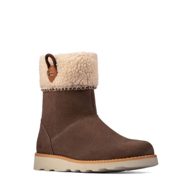 Ante Nogal Clarks Crown Loop Niño Nogal Ante
