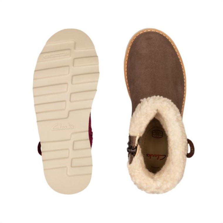 Ante Nogal Clarks Crown Loop Niño Nogal Ante