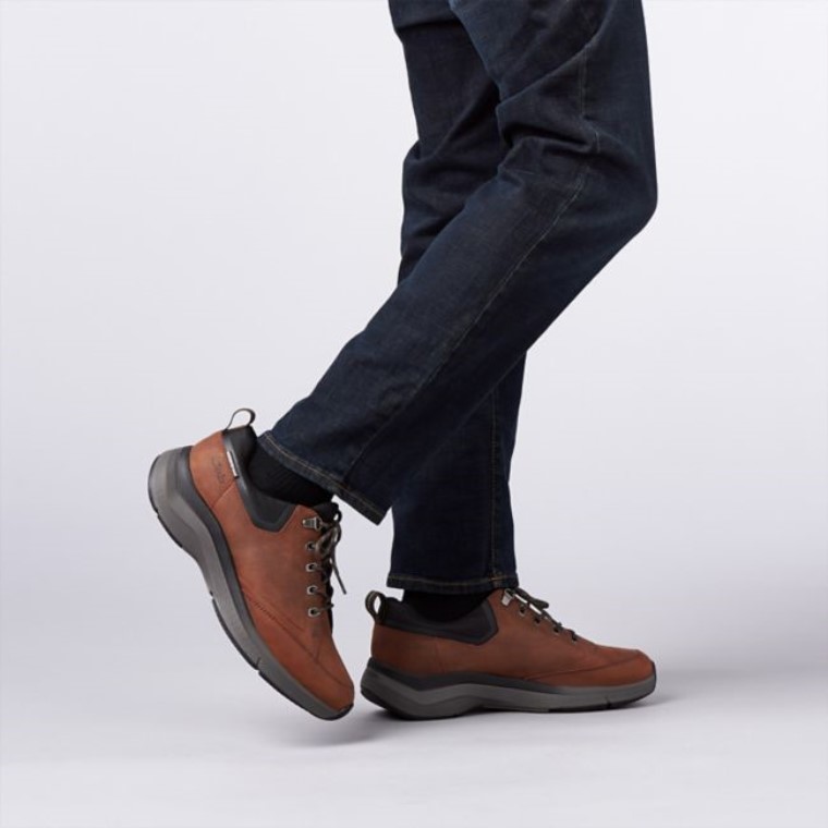 Wave 20 Vibe Marrón Aceitoso Clarks Marrón Aceitoso