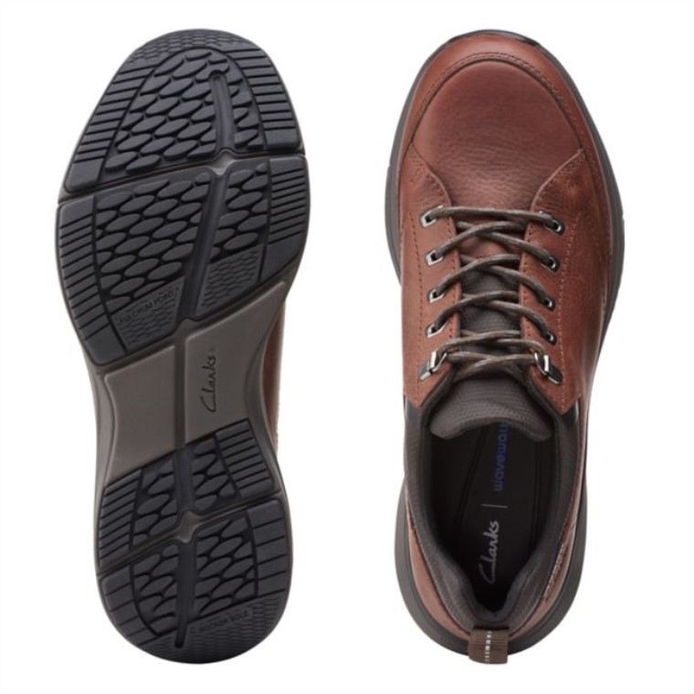 Wave 20 Vibe Marrón Aceitoso Clarks Marrón Aceitoso
