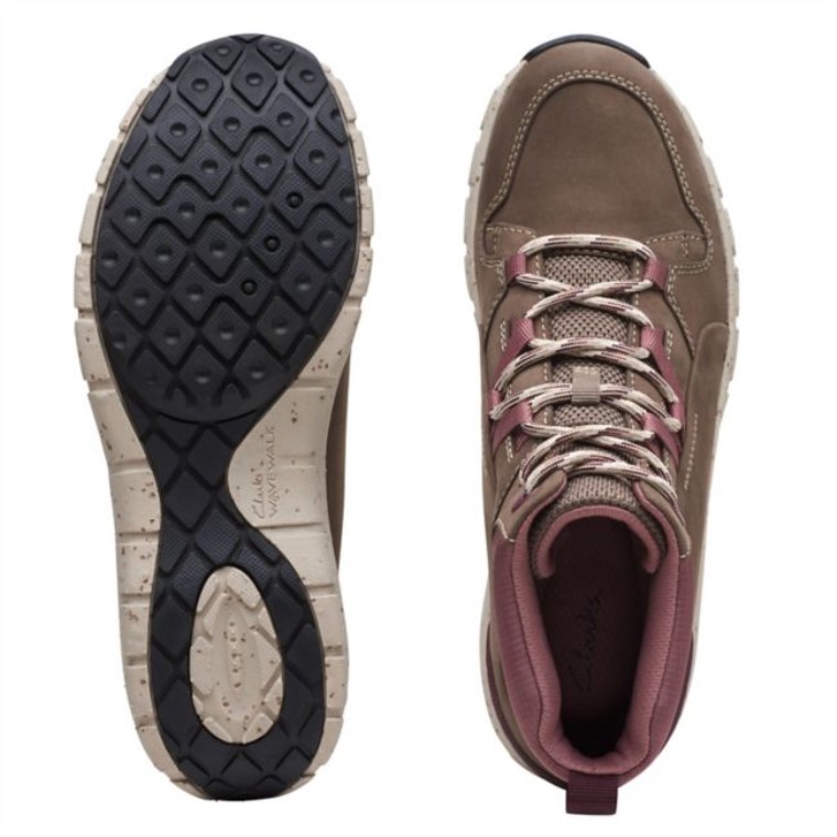 Wave Cumbre Ap Taupe Combi Clarks Taupe Combi