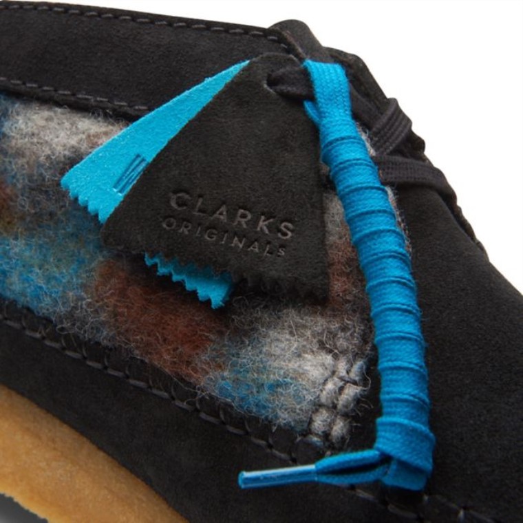 Bota Tejedora Lana Negra Clarks Lana Negra