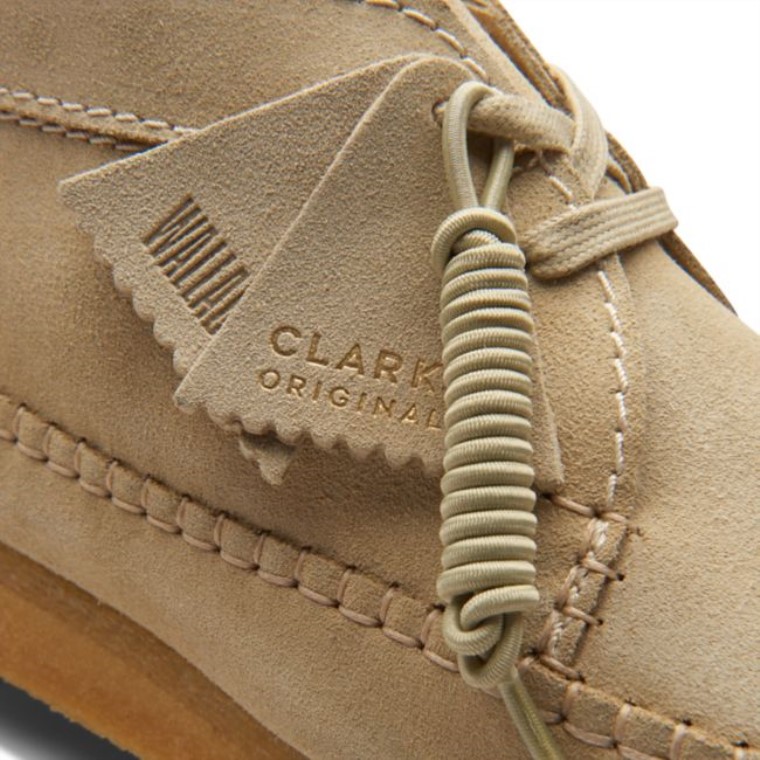 Bota Tejedora Gamuza De Arce Clarks Gamuza De Arce