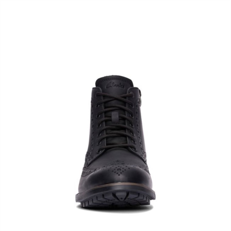 Westcombe Limit Cuero Negro Con Forro Negro Cuero Con Forro Negro Clarks