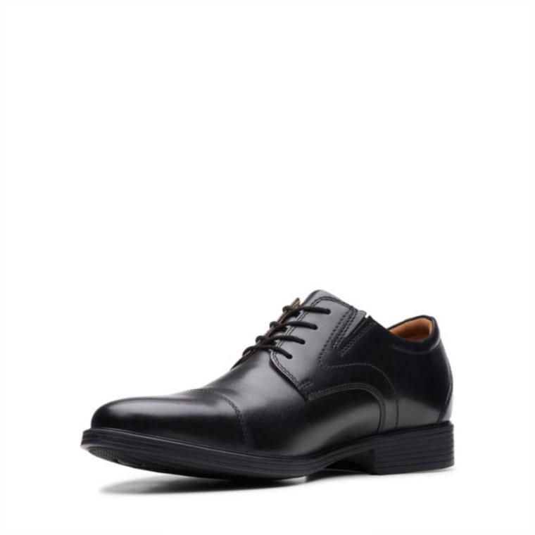 Gorra Whiddon Cuero Negro Clarks Cuero Negro