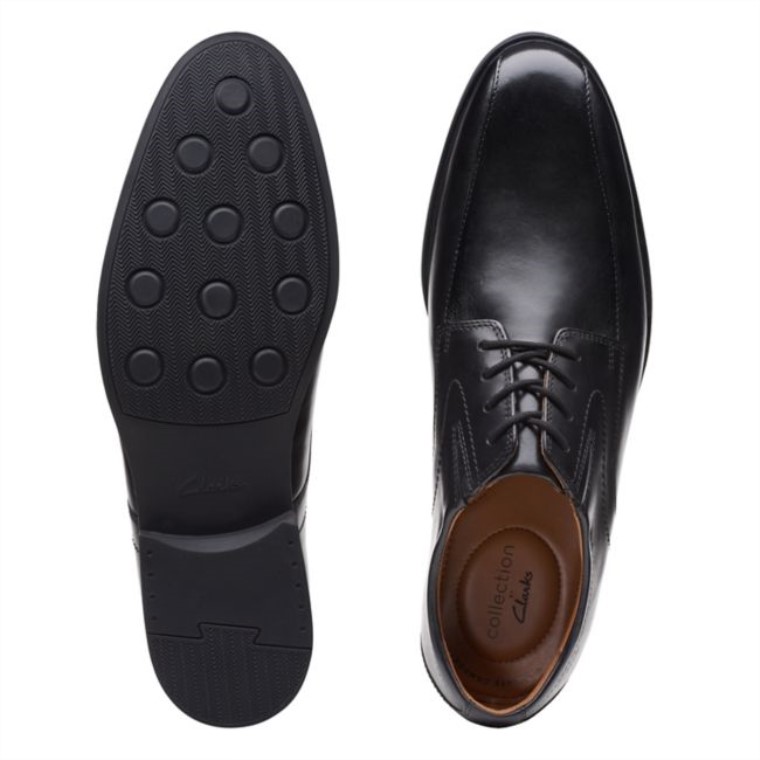 Whiddon Pace Cuero Negro Clarks Cuero Negro