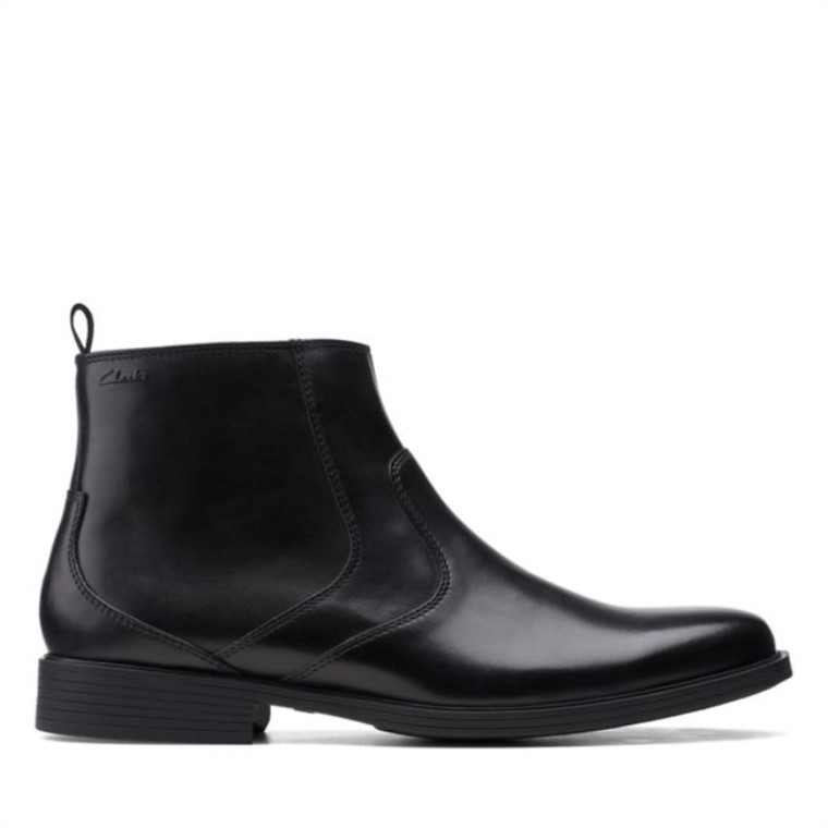 Cremallera Whiddon Cuero Negro Clarks Cuero Negro